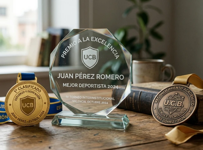 trofeos personalizados alicante cinco